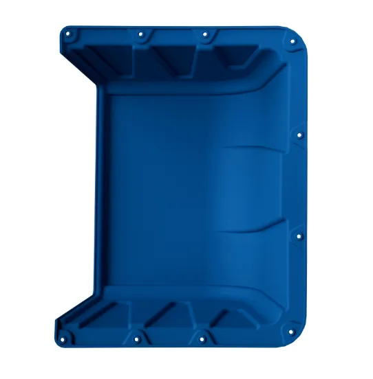 Капюшон 460х355х285 мм iPlast серый для мусорных контейнеров 21.062.XX.PE