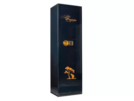 Оружейный сейф (шкаф) САФАРИ EL GOLD* (черный)